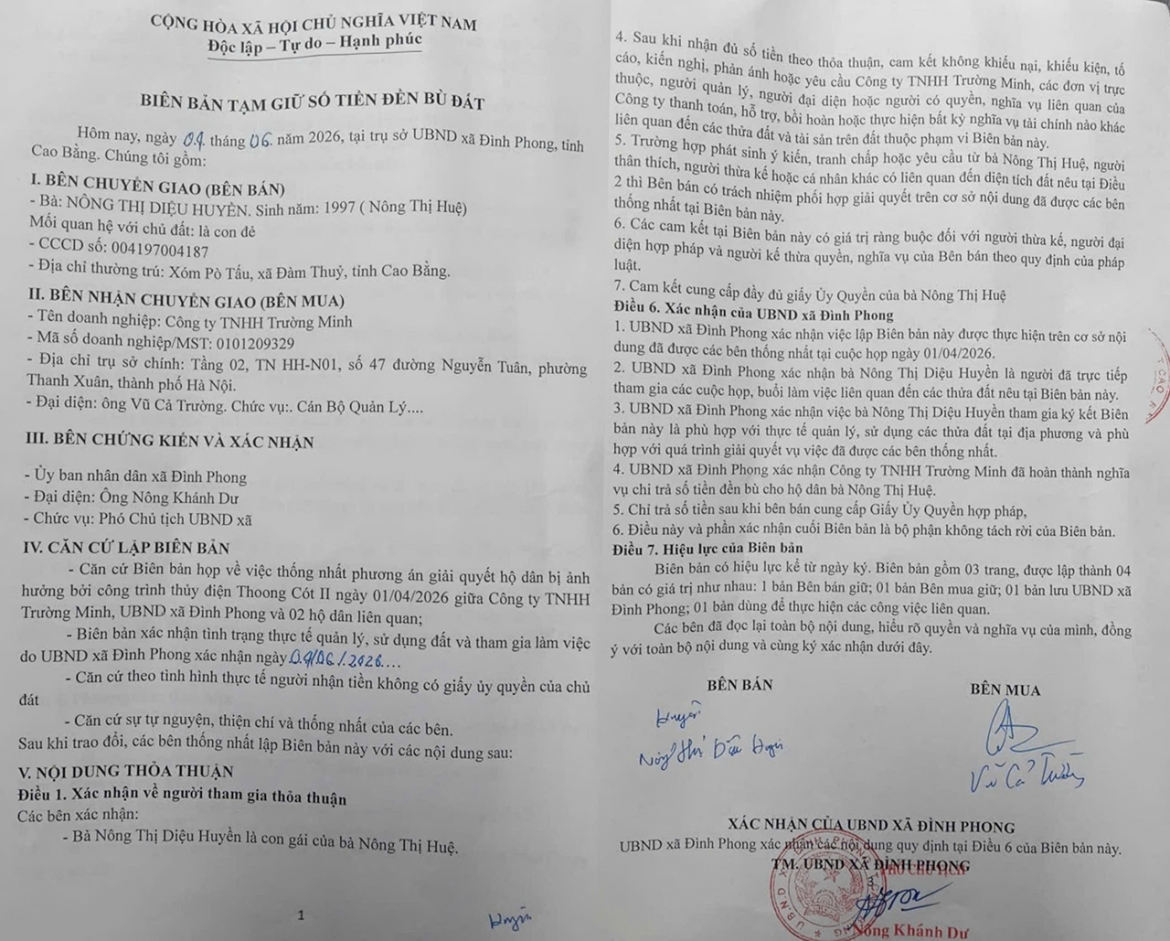 cao bang thuy dien thoong got ii ho bien den bu dat, hoa mau thanh mua ban dat hinh anh 3