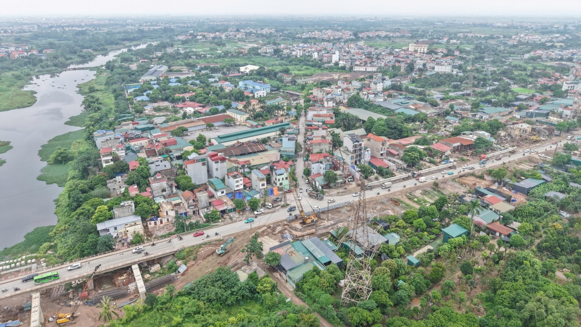 tien do cau mai linh tren quoc lo 6 tang toc xoa diem nghen cua ngo tay ha noi hinh anh 14