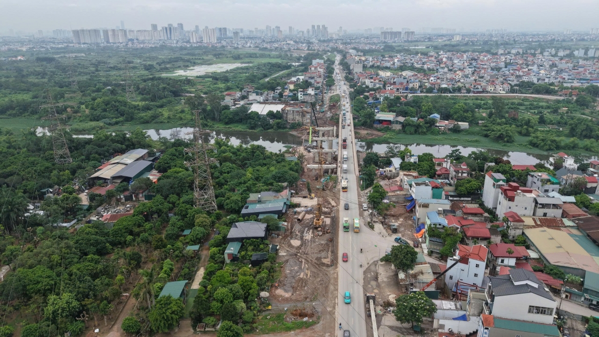 tien do cau mai linh tren quoc lo 6 tang toc xoa diem nghen cua ngo tay ha noi hinh anh 15