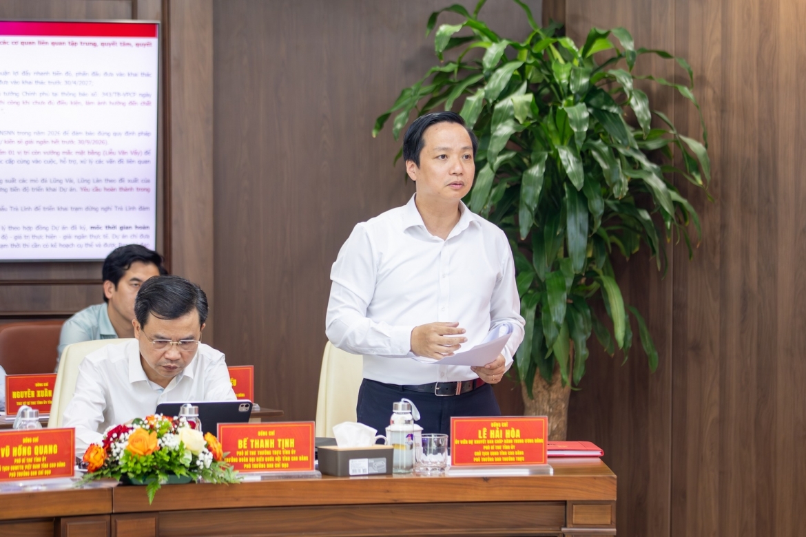 cao toc Dong Dang - tra linh thong nhat trach nhiem, khong de cham tien do hinh anh 3