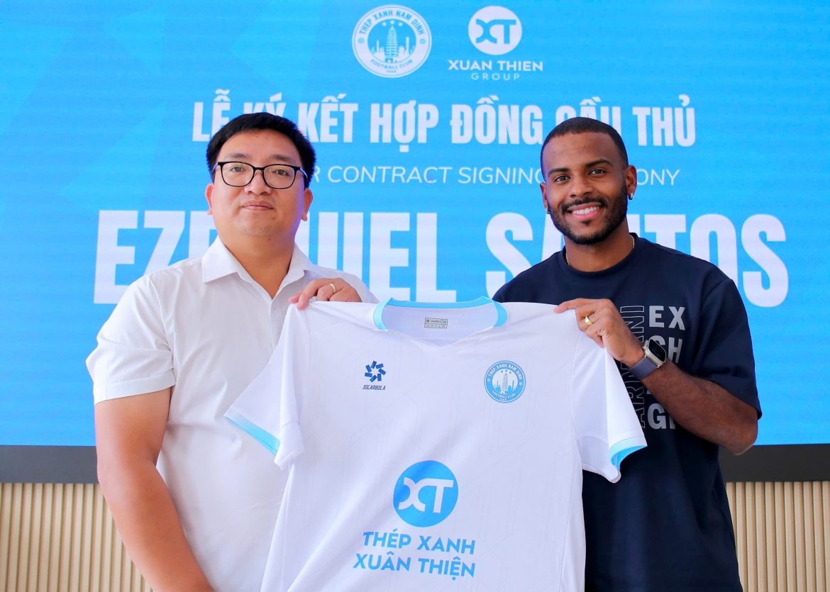 Chuyển nhượng V-League 2026/2027: Nam Định nổ thêm “bom tấn”