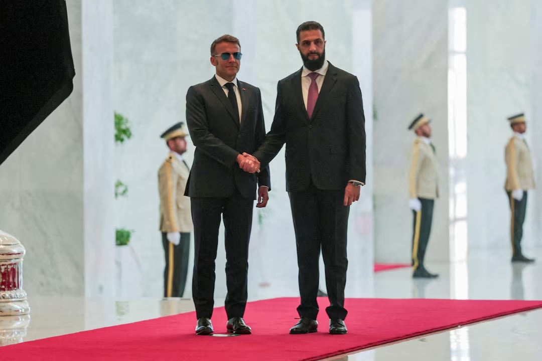 phap va syria ky loat thoa thuan hop tac trong chuyen tham cua tong thong macron hinh anh 1