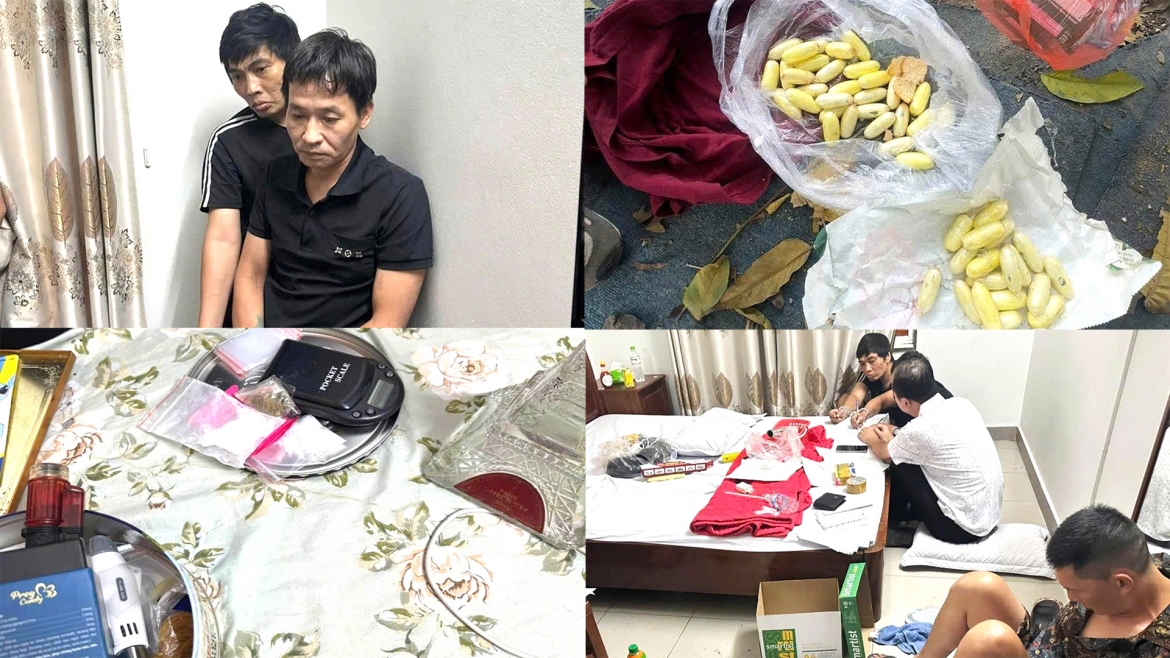 cong an ha noi lien tiep triet pha cac vu ma tuy, thu giu so luong lon hinh anh 2