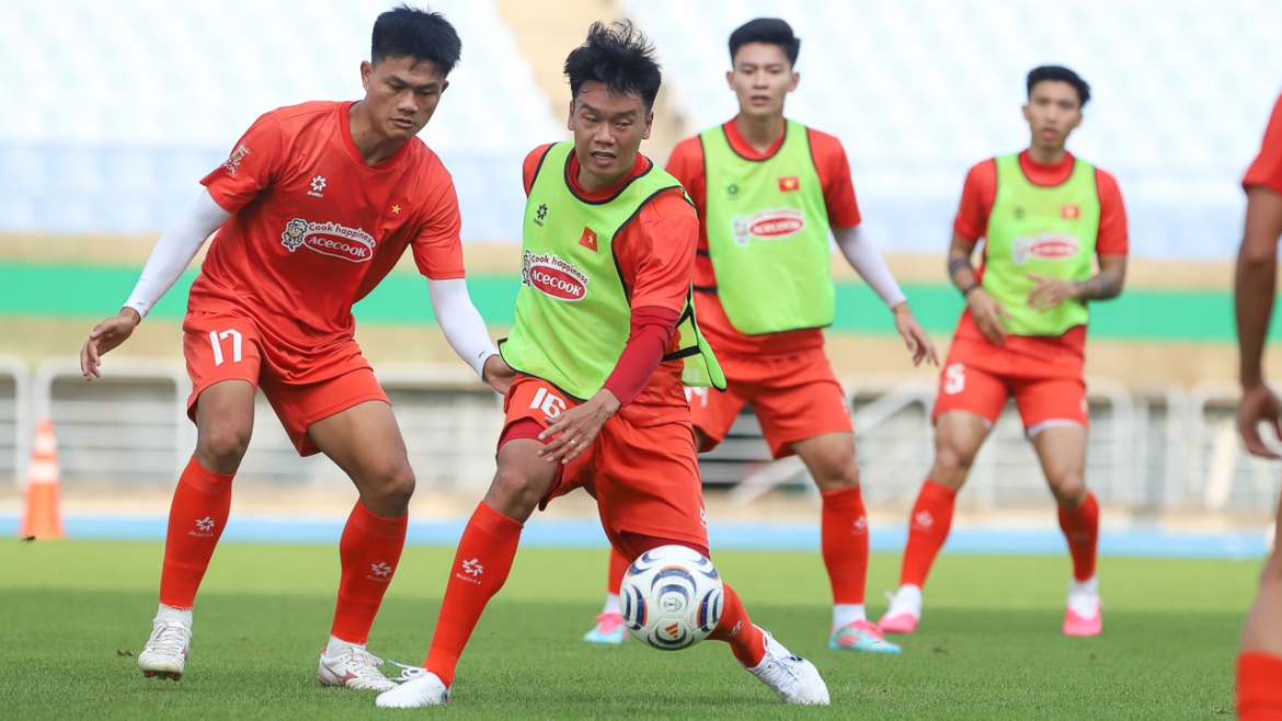 Dt viet nam chuan bi cho man so tai voi doi bong han quoc hinh anh 3