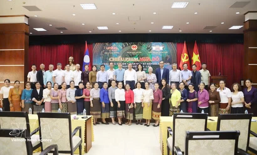 vietnamese film helps promote gratitude, pride in special vietnam laos solidarity picture 1
