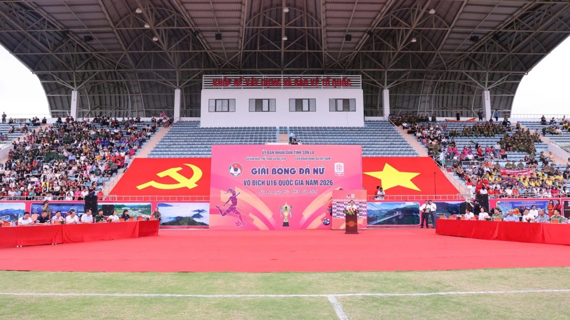 khai mac giai bong da nu vo dich u16 quoc gia 2026 hinh anh 1