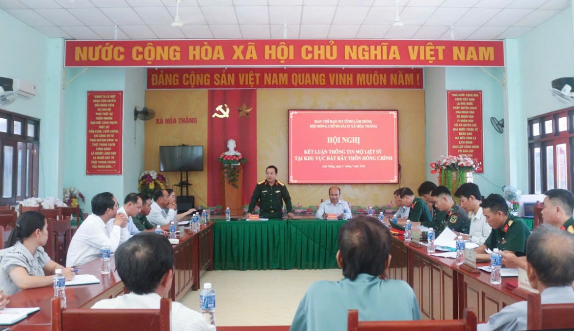 lam Dong quy tap, lay mau adn 12 hai cot liet si tai chien khu le hinh anh 3