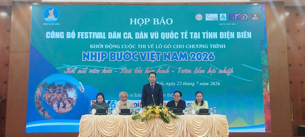 cong bo festival dan ca dan vu quoc te nam 2026 tai tinh Dien bien hinh anh 1
