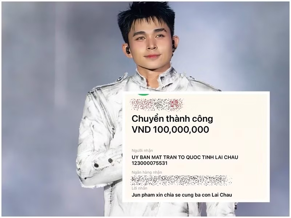 jun pham, huynh lap va nhieu nghe si quyen gop ho tro ba con lai chau sau lu quet hinh anh 1