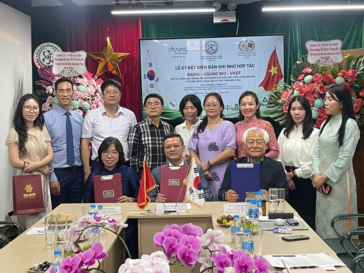 radsi hop tac voi han quoc, thuc day nghien cuu va chuyen giao cong nghe sinh hoc hinh anh 3
