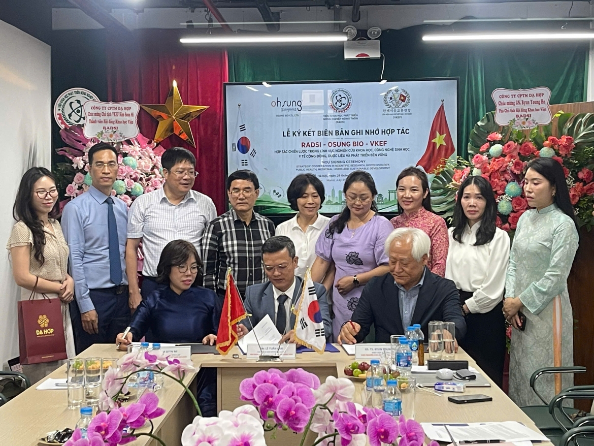 radsi hop tac voi han quoc, thuc day nghien cuu va chuyen giao cong nghe sinh hoc hinh anh 2