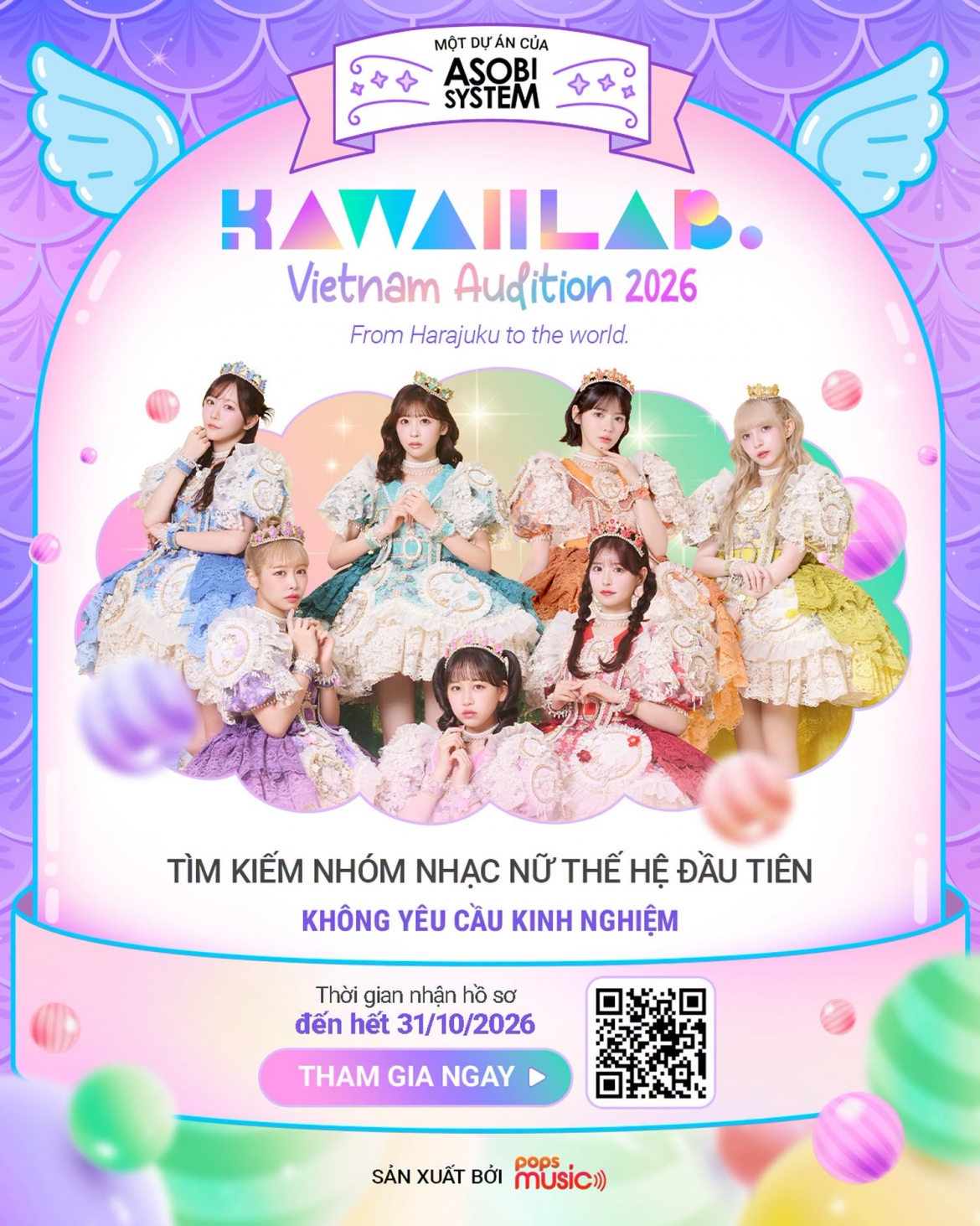 japan s asobisystem launches vietnam girl group audition picture 1