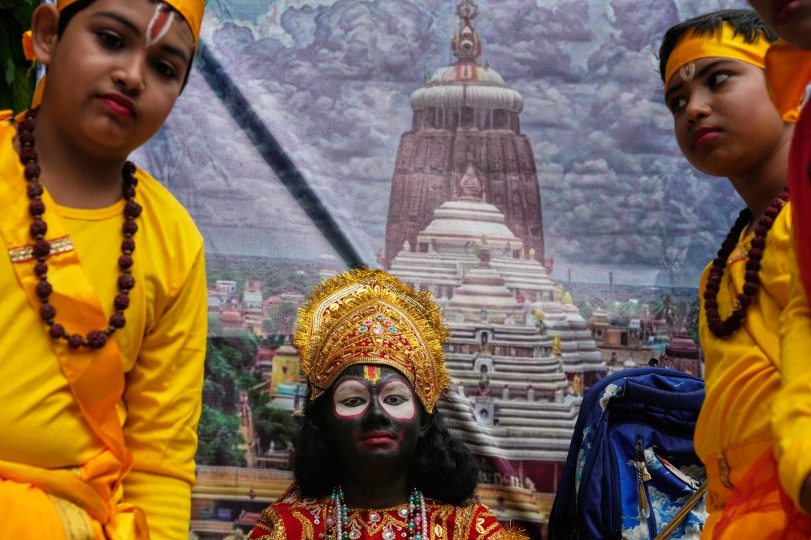 nguoi dan khap An Do don mung le hoi rath yatra hinh anh 13