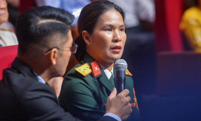 sinh con dung ngay 27 7, nguoi vo tim lai le song tu nhat ky cua chong liet si hinh anh 1