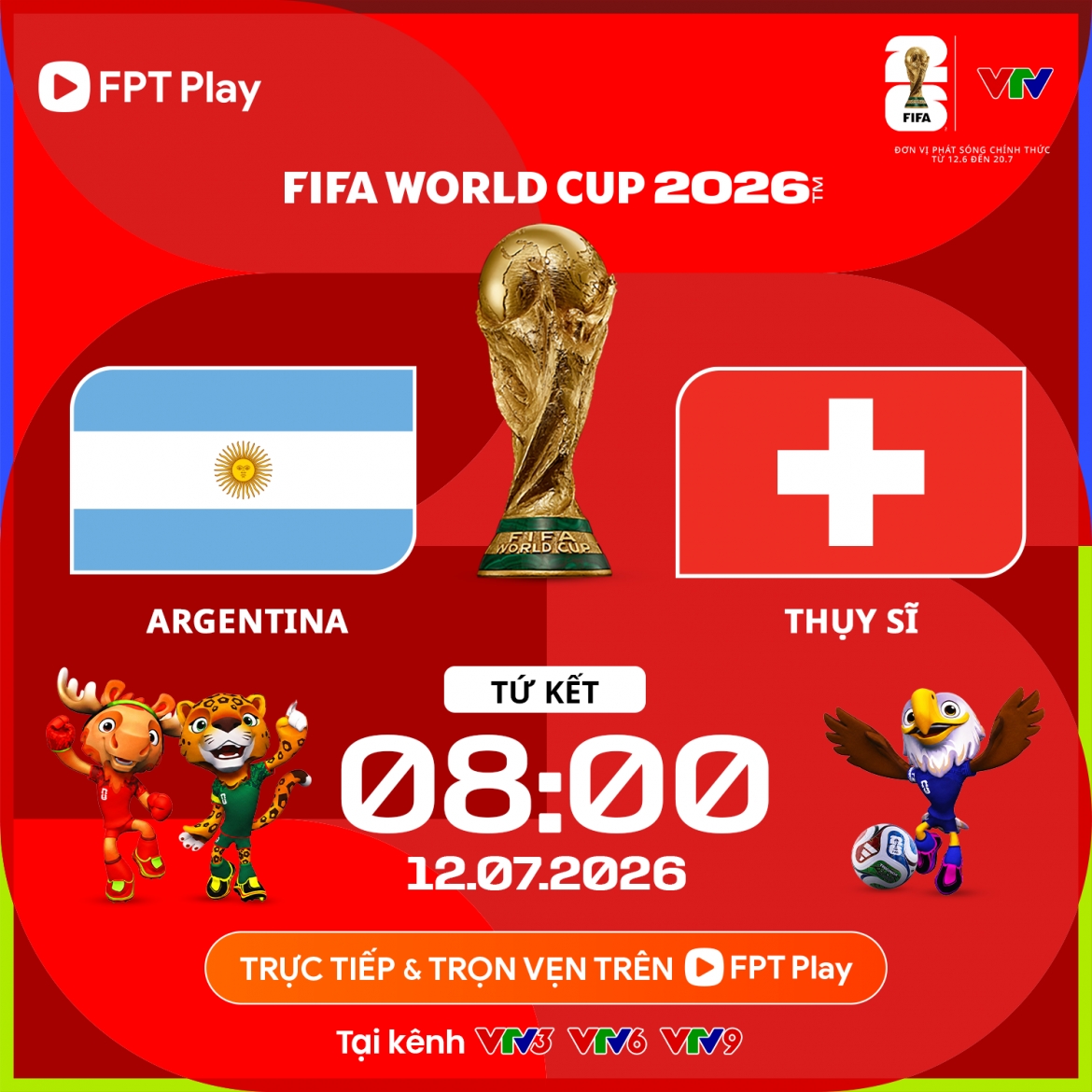 link xem truc tiep argentina vs thuy si tu ket world cup 2026 hom nay tren vtv go hinh anh 1