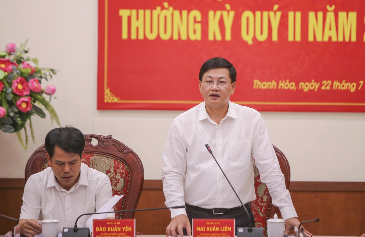 Ong mai xuan liem duoc giao phu trach, dieu hanh ubnd tinh thanh hoa hinh anh 1