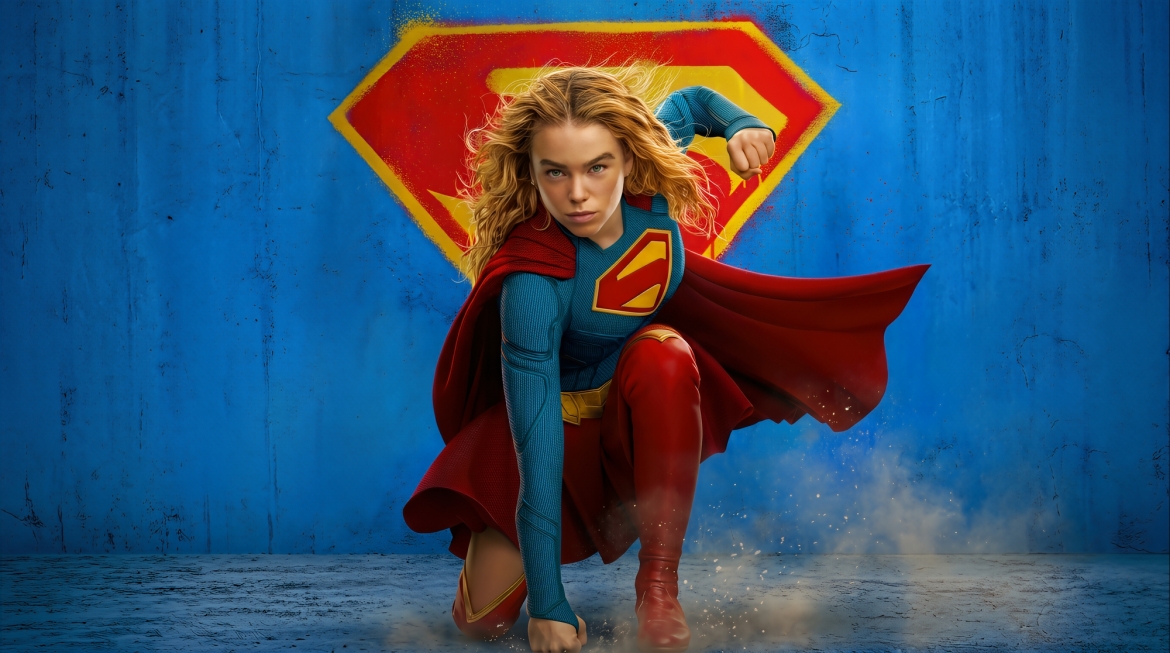 milly alcock va cu nga dau tien cua supergirl sau cai bong superman hinh anh 1