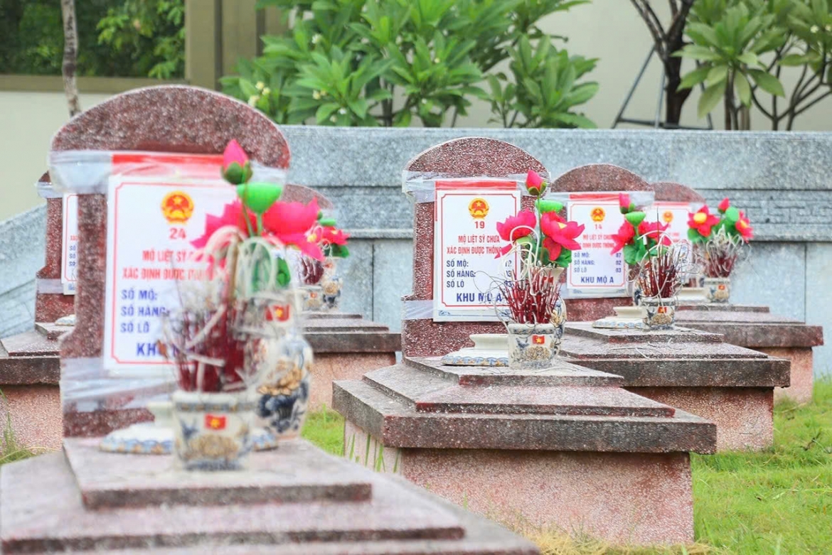 ha tinh khai quat, lay mau adn tai 63 phan mo liet si chua xac dinh danh tinh hinh anh 3