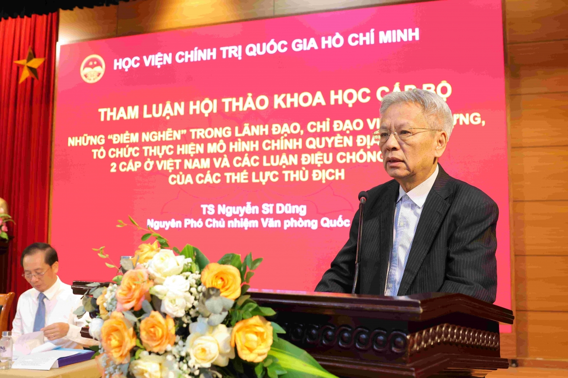 thực tiễn vận hành chính quyền ba cấp bác bỏ mọi luận điệu xuyên tạc hình ảnh 1 thuc tien van hanh chinh quyen ba cap bac bo moi luan dieu xuyen tac hinh anh 1