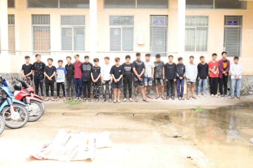Làm rõ nhóm đối tượng tụ tập, mang theo hung khí nguy hiểm để giải quyết mâu thuẫn