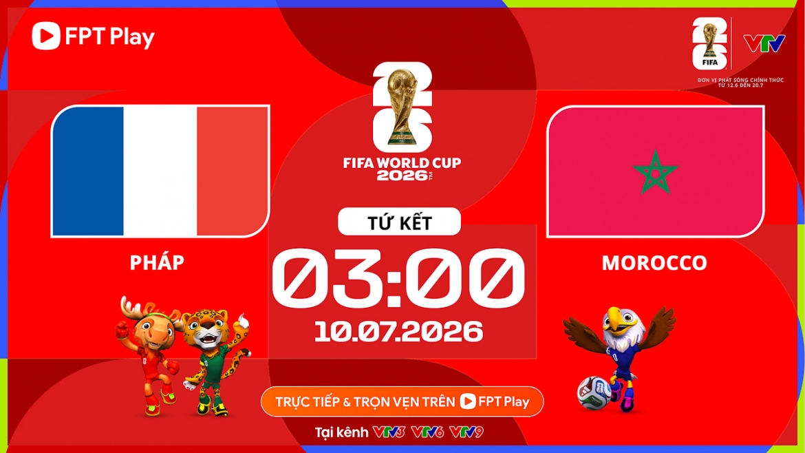 link xem truc tiep phap vs morocco world cup 2026 hom nay tren vtv go hinh anh 1