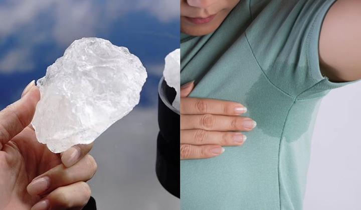 Cách khử mùi hôi nách trên áo bằng phèn chua đơn giản mà lại tiết kiệm