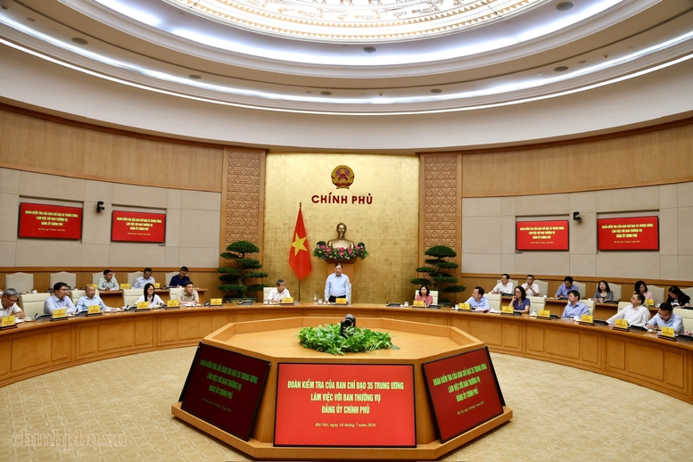 cong tac bao ve nen tang tu tuong cua Dang tai Dang uy chinh phu ngay cang di vao chieu sau hinh anh 1