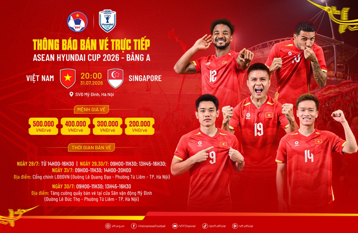 nguoi ham mo co them lua chon mua ve tran Dt viet nam vs Dt singapore o asean cup hinh anh 1