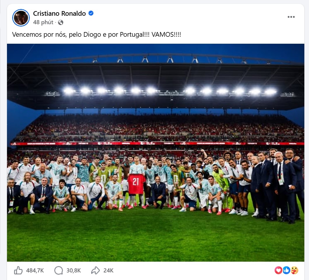 ronaldo bat khoc, chia se xuc dong sau chien thang cua bo Dao nha o world cup 2026 hinh anh 2