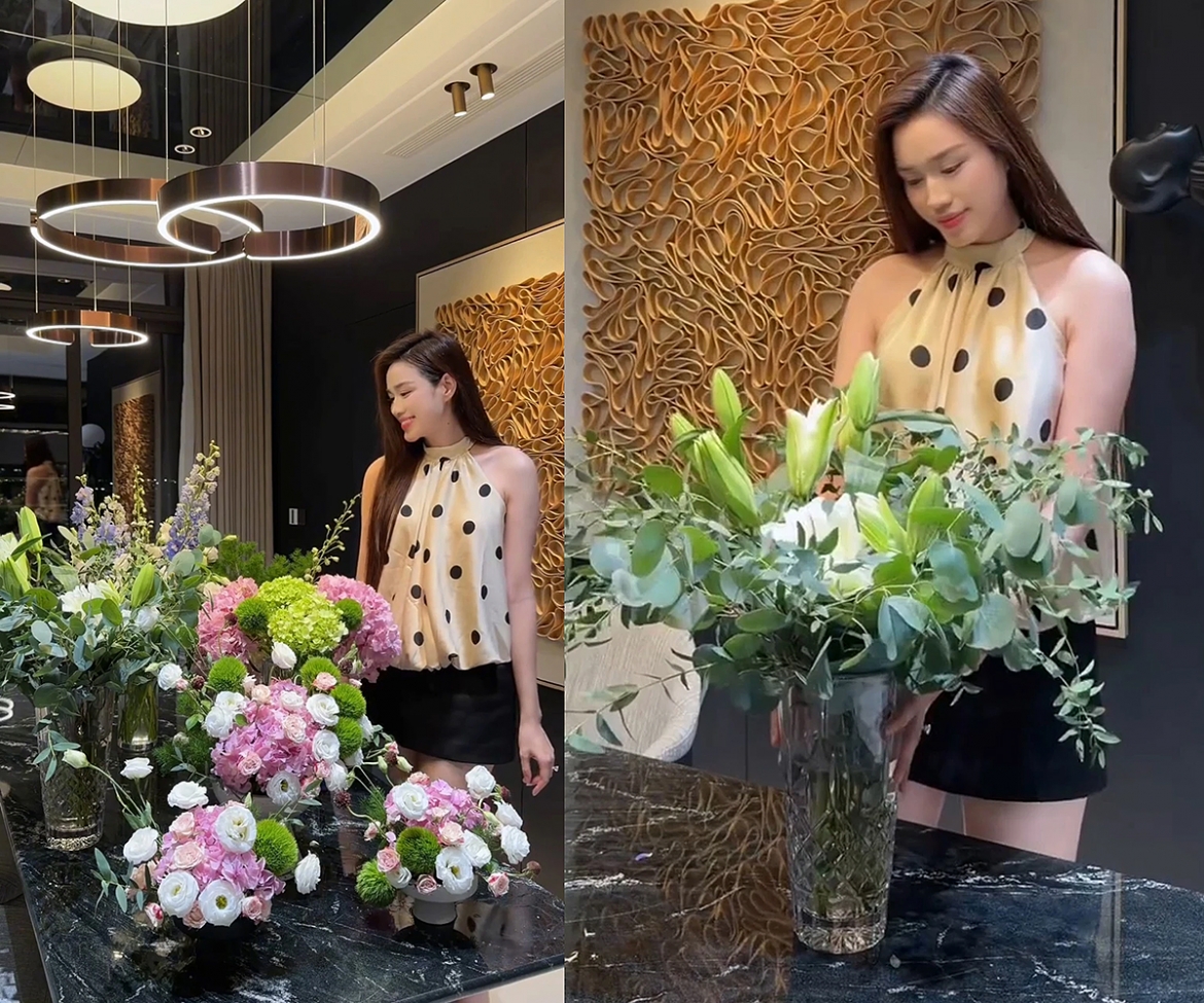 sao viet 21-7 diep lam anh khoe voc dang nong bong khi di lan o vinh hy hinh anh 8