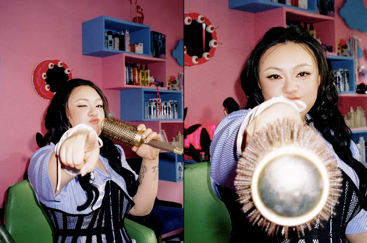 sao viet 21-7 diep lam anh khoe voc dang nong bong khi di lan o vinh hy hinh anh 11
