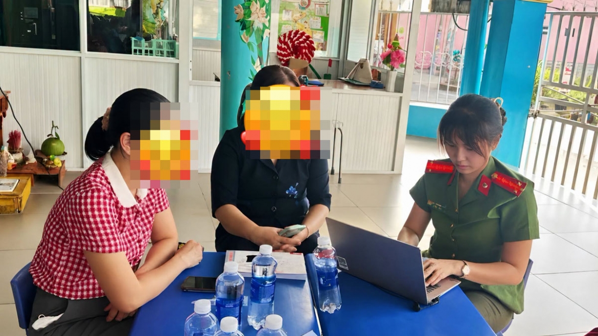 cho thoi viec nhan vien mam non o Dong nai giau sua cua tre mang ve nghi dem ban hinh anh 3