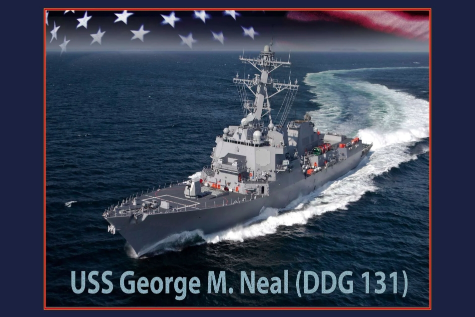 USS George M. Neal: Tàu khu trục sở hữu “bộ não” tác chiến tối tân của Mỹ