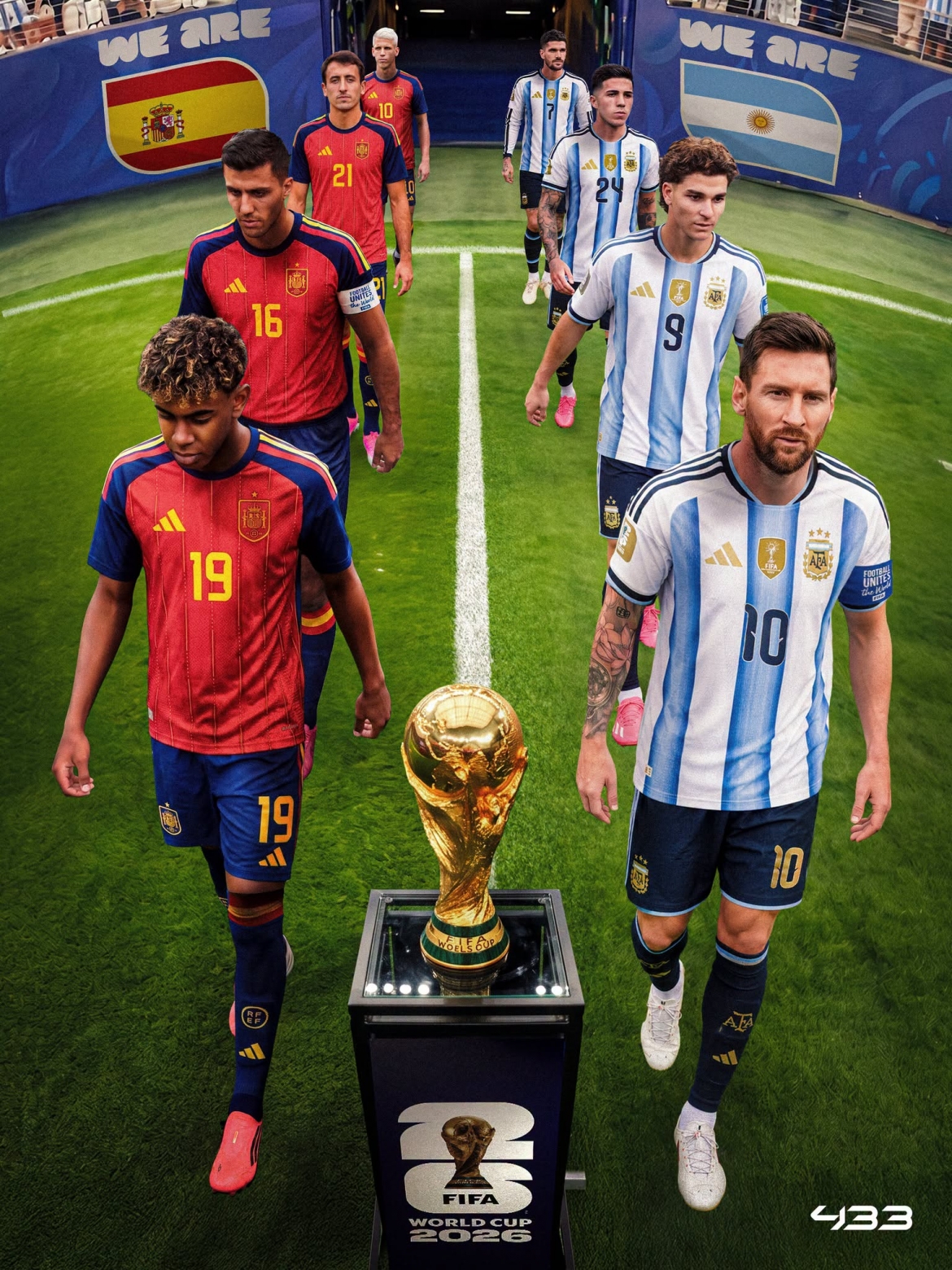 so sanh co hoi vo dich world cup 2026 cua tay ban nha va argentina hinh anh 1