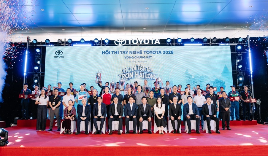 chung ket hoi thi tay nghe toan quoc toyota 2026 hinh anh 1