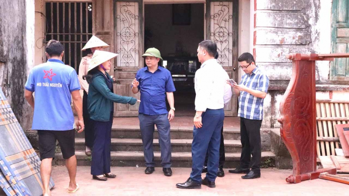 thai nguyen tap trung thao go mat bang, day nhanh giai ngan von dau tu cong hinh anh 1