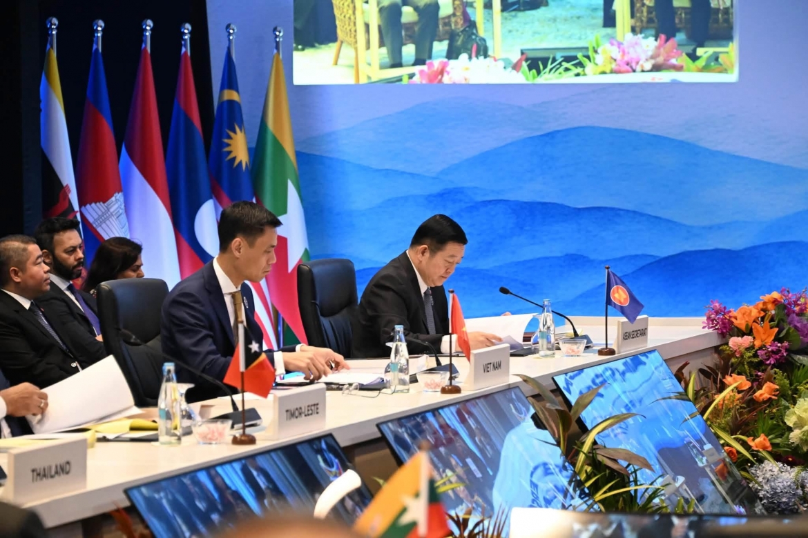 cac bo truong ngoai giao asean ra tuyen bo ve tinh hinh trung Dong hinh anh 2