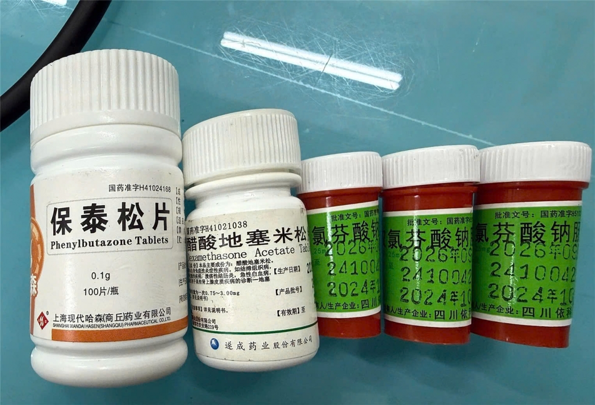 cu ong hon me vi uong thuoc chua chat cam phenylbutazone tu mua tren mang hinh anh 2