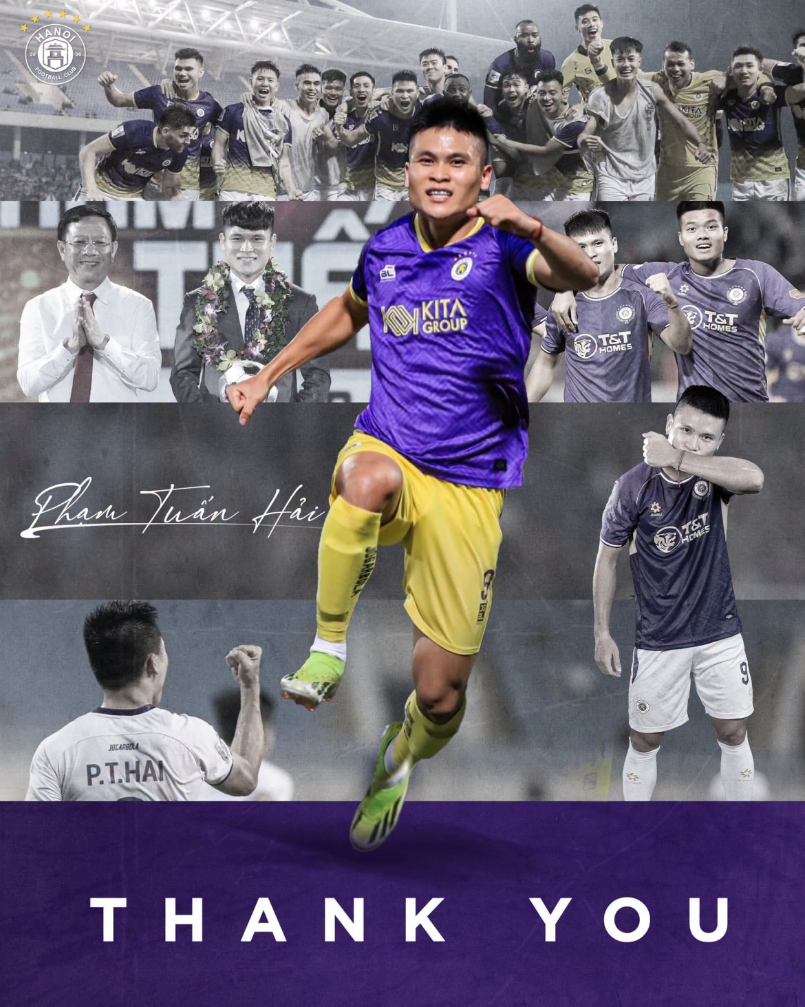 Chuyển nhượng V-League 2026/2027 mới nhất: Tuấn Hải rời Hà Nội FC