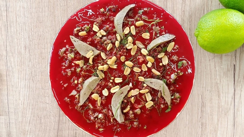 An tiet canh co bo mau, tang suc khoe nhu loi don hinh anh 1