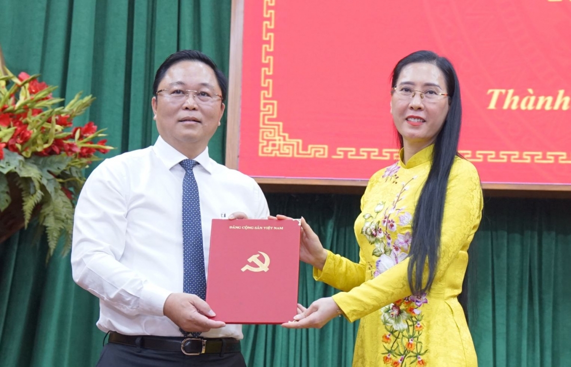 Ông Lê Trí Thanh được điều động giữ chức Phó Bí thư Thành ủy Huế