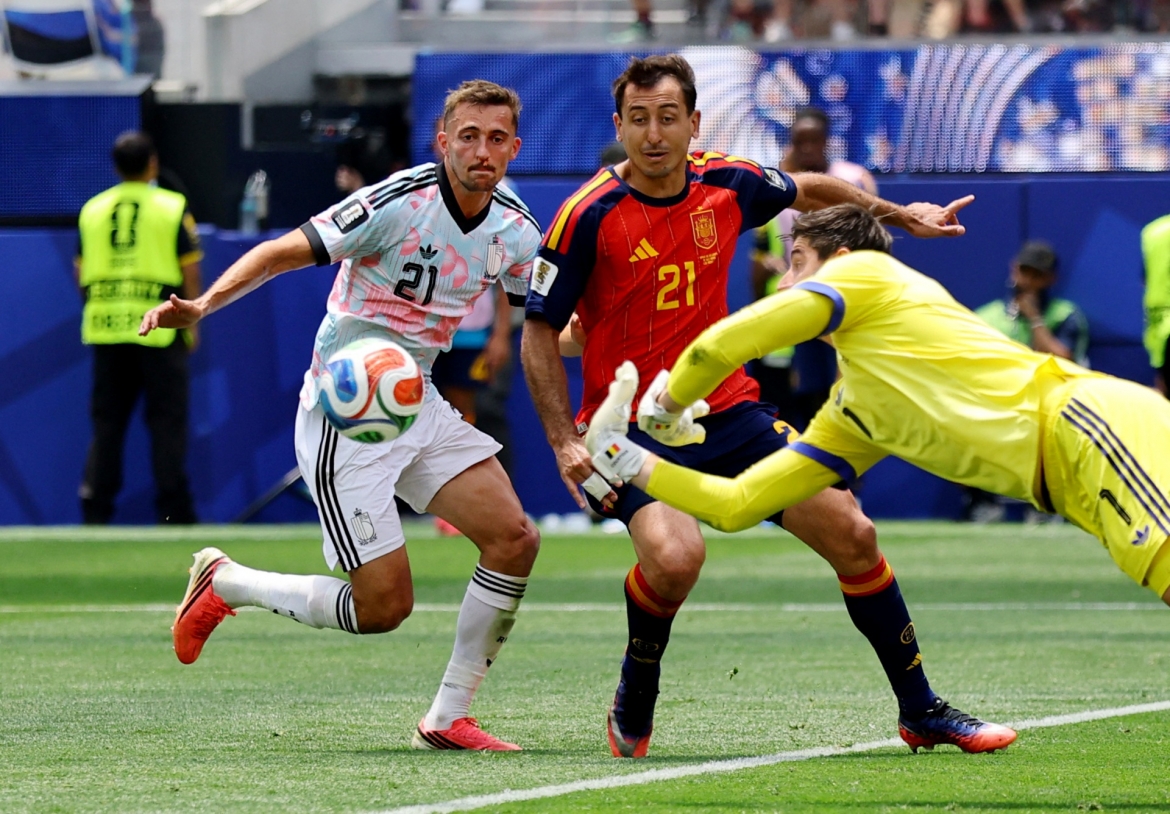 than tai merino lai ghi ban, tay ban nha ha bi, thang tien ban ket world cup 2026 hinh anh 39