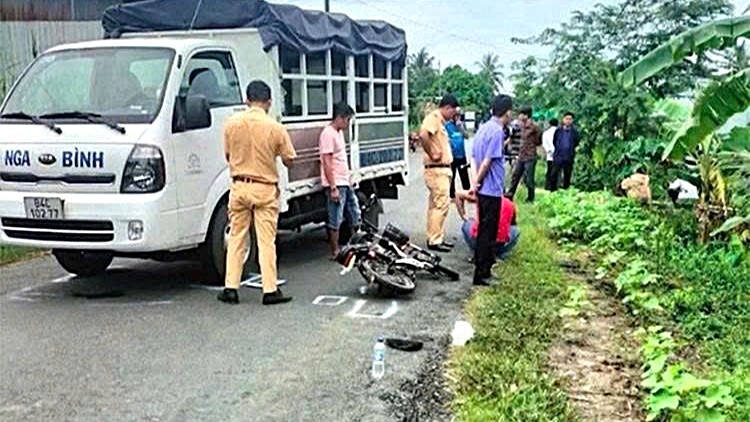 De nghi truy to tai xe lan lan tong tu vong nu sinh lop 9 o vinh long hinh anh 1