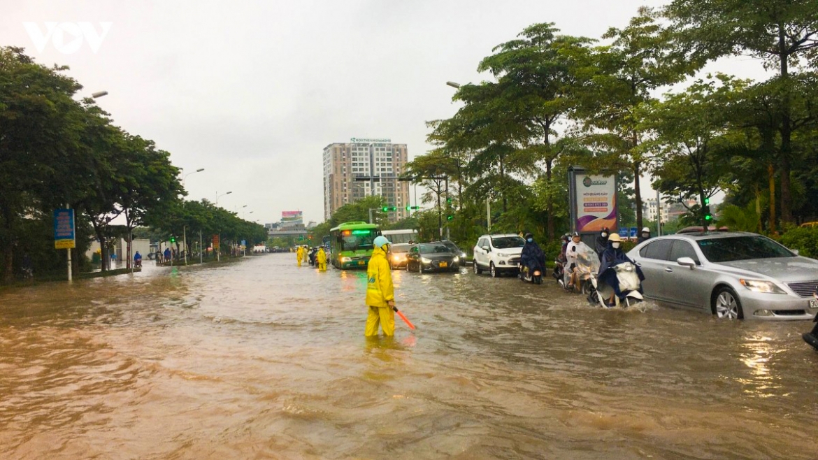 cac du an chong ngap khan cap o ha noi buoc dau phat huy hieu qua hinh anh 2