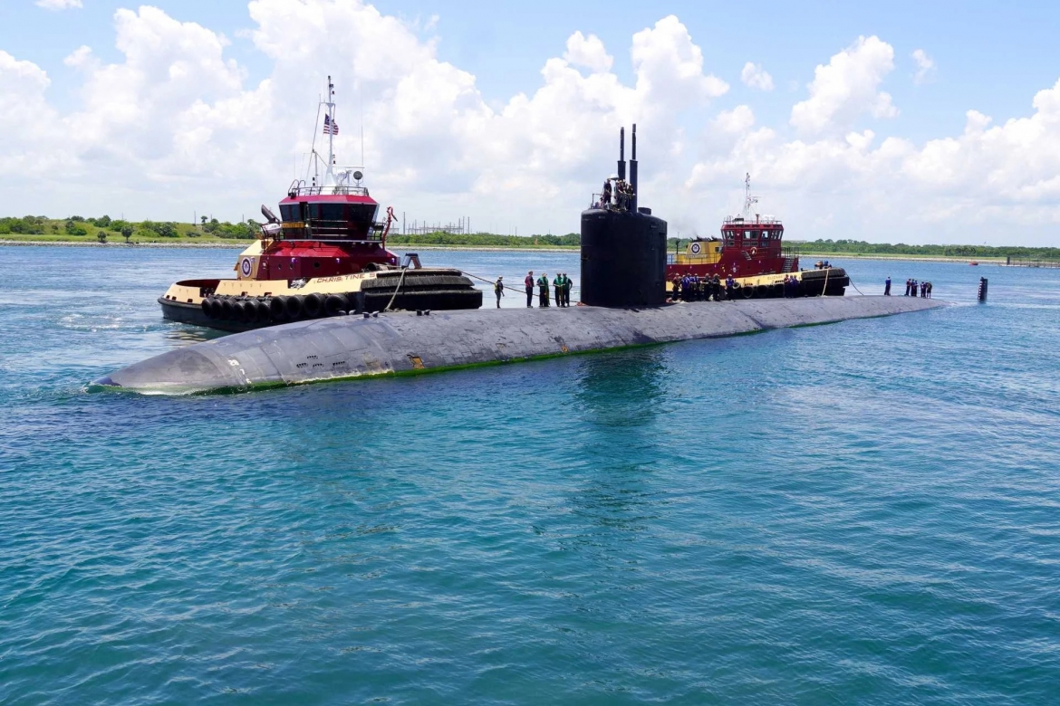 uss albany tro lai, tiep suc cho ham doi tau ngam my hinh anh 1