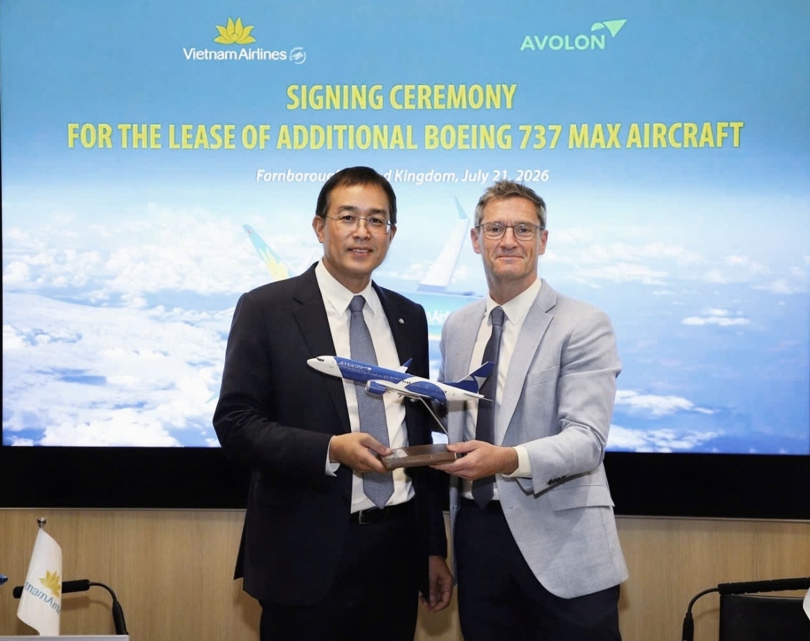 vietnam airlines ky thoa thuan thue them 19 may bay boeing 737 max 8 hinh anh 1
