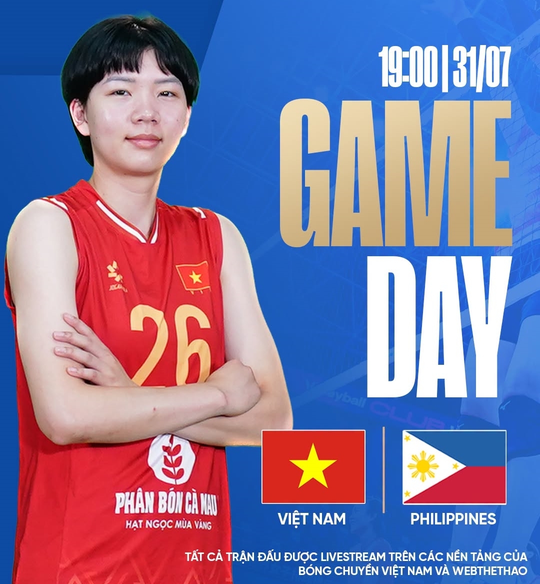 xem truc tiep bong chuyen nu viet nam vs philippines sea v.cup 2026 o dau hinh anh 1