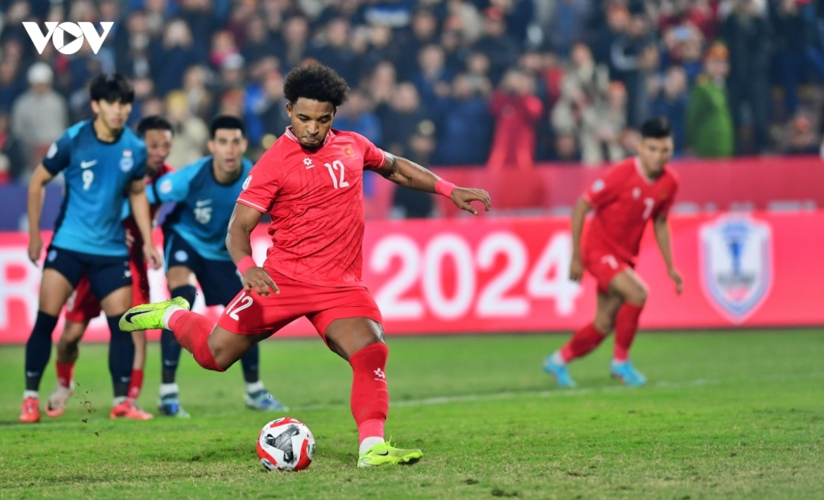 Doi hinh Dt viet nam du asean cup 2026 co ai tung ghi ban truoc Dt singapore hinh anh 1
