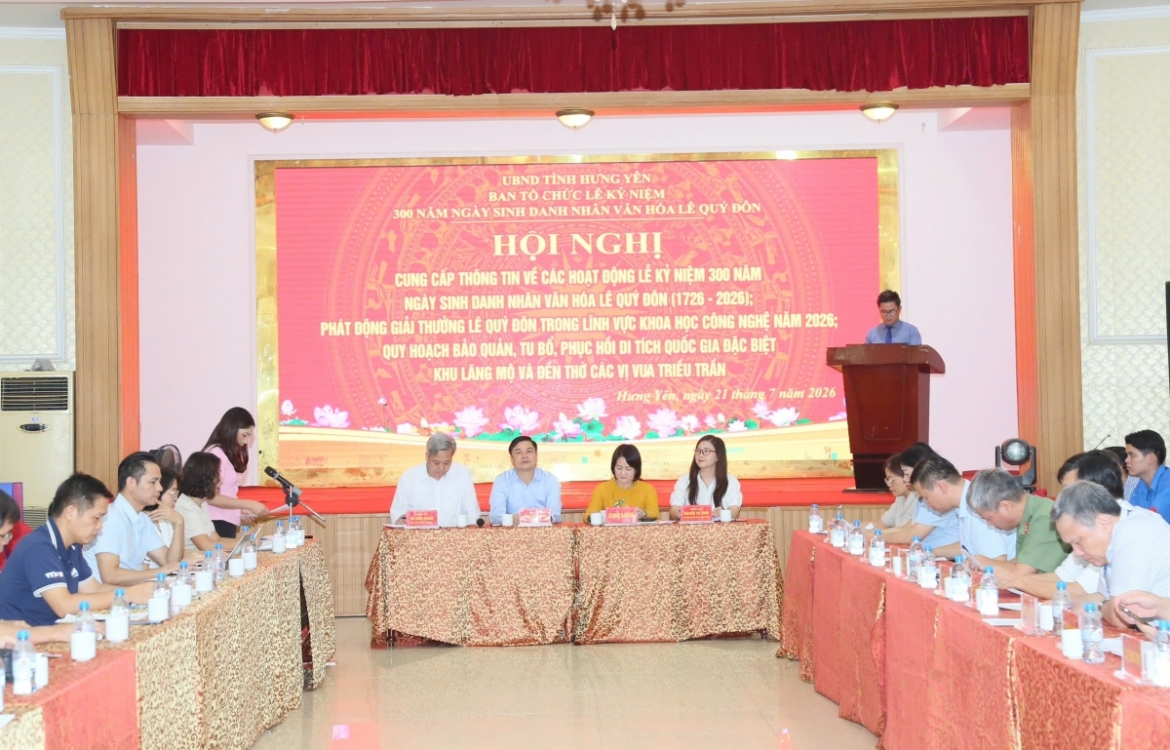 le ky niem cap quoc gia nhan dip 300 nam ngay sinh danh nhan van hoa le quy Don hinh anh 1