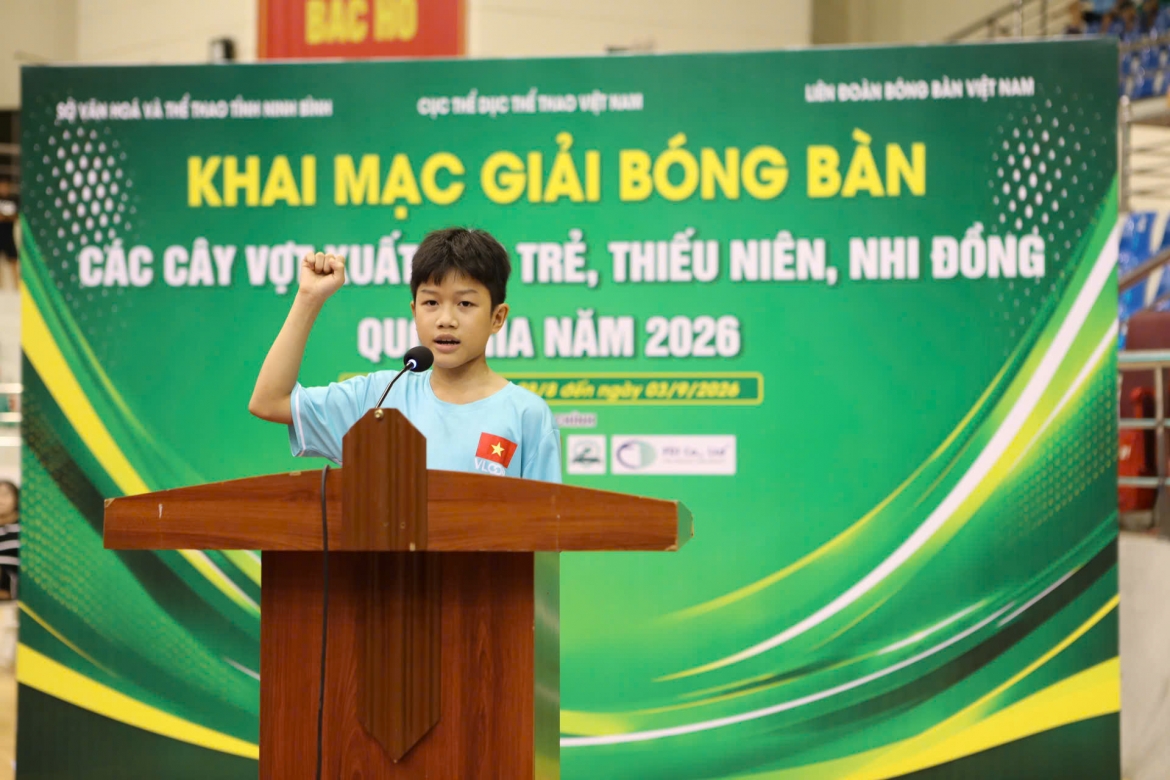 khai mac giai bong ban tre, thieu nien nhi dong quoc gia 2026 hinh anh 3